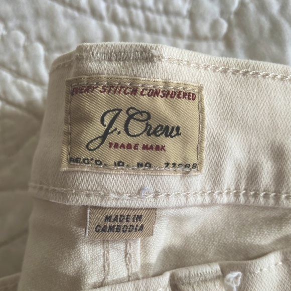 J Crew Cream Pants - Picture 4 of 5